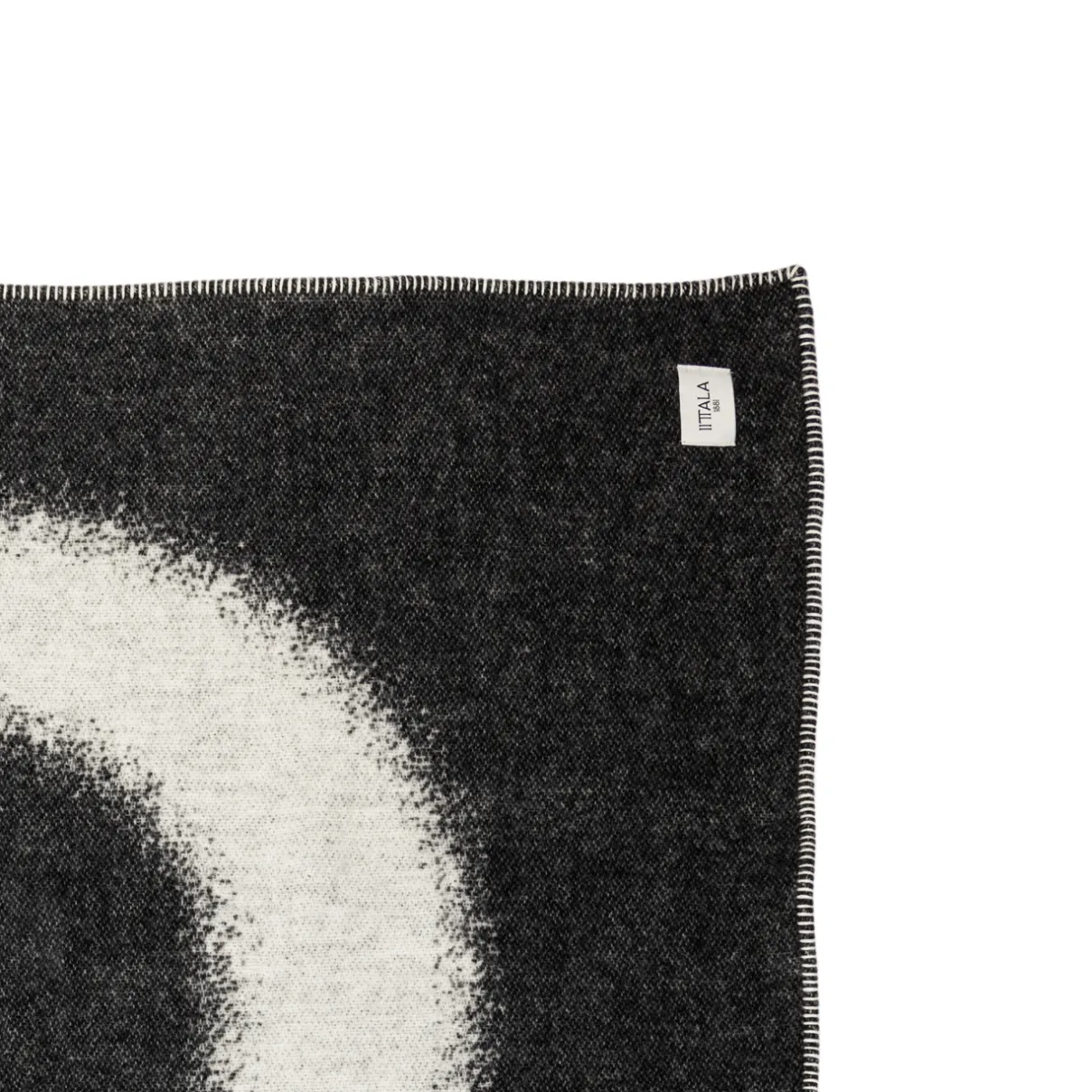 Hot IITTALA Huopa 130x180cm luonnonvalkoinen-musta Ecru-musta