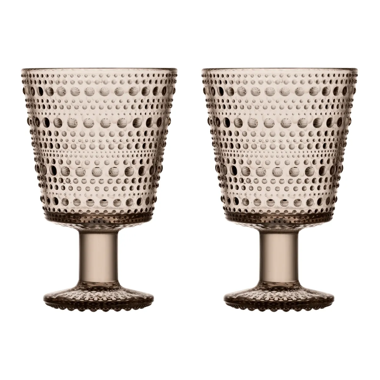 New IITTALA Jalkalasi 26cl 2kpl Pellava