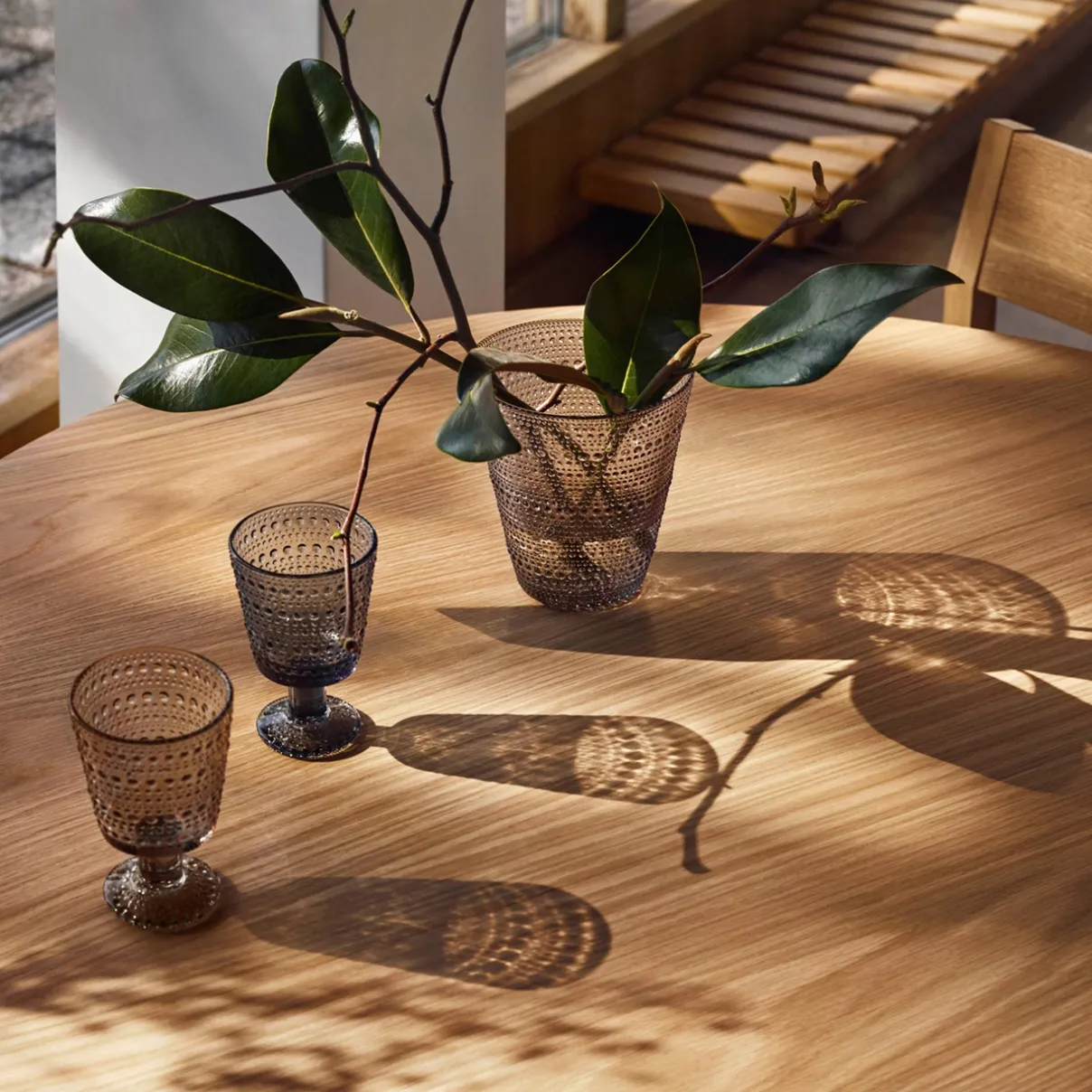 New IITTALA Jalkalasi 26cl 2kpl Pellava