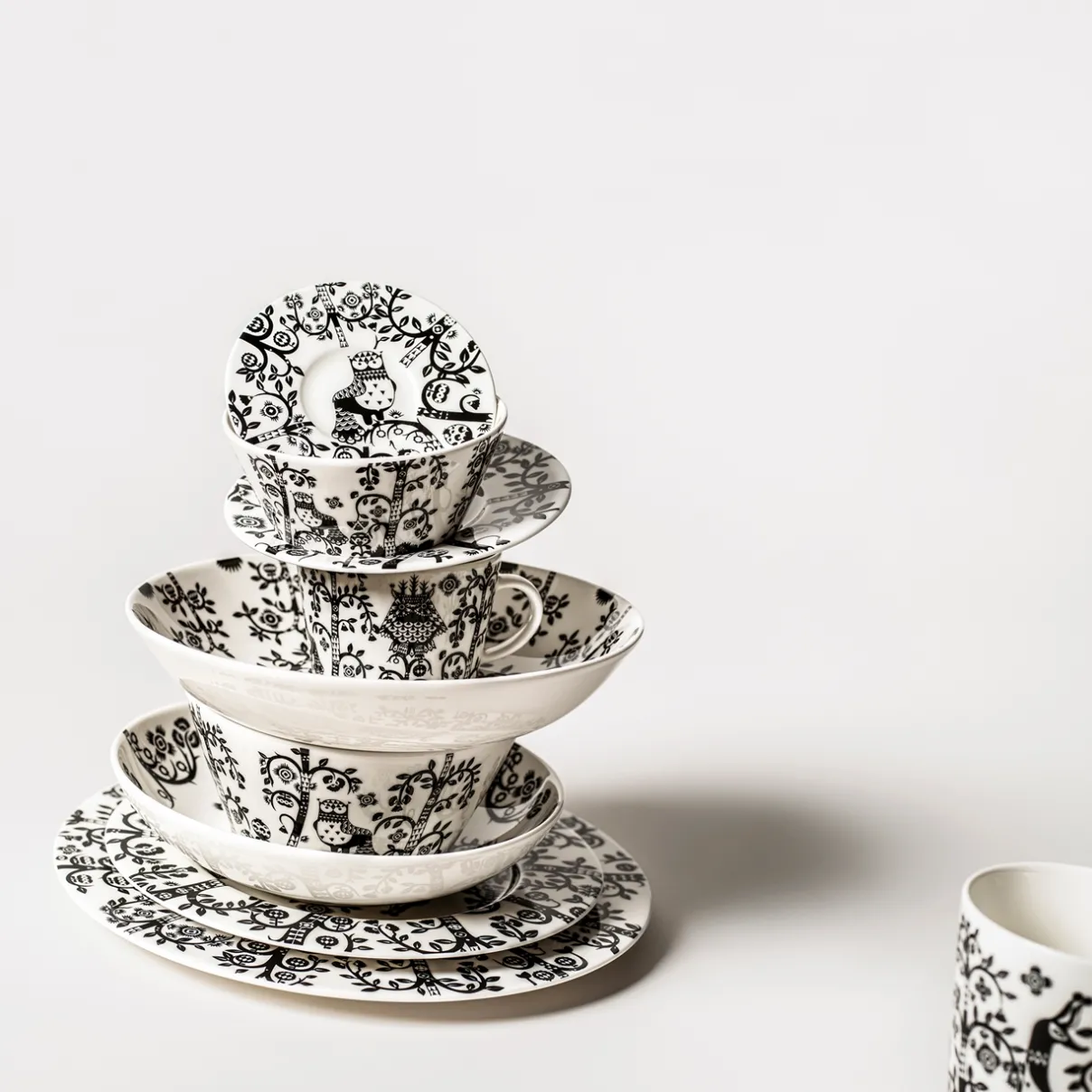 Discount IITTALA Kahvikuppi 0,2L & vati 15cm musta