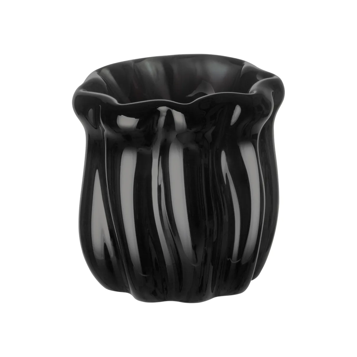 New IITTALA Kalvolan kanto taide-esine 140mm Tummanharmaa