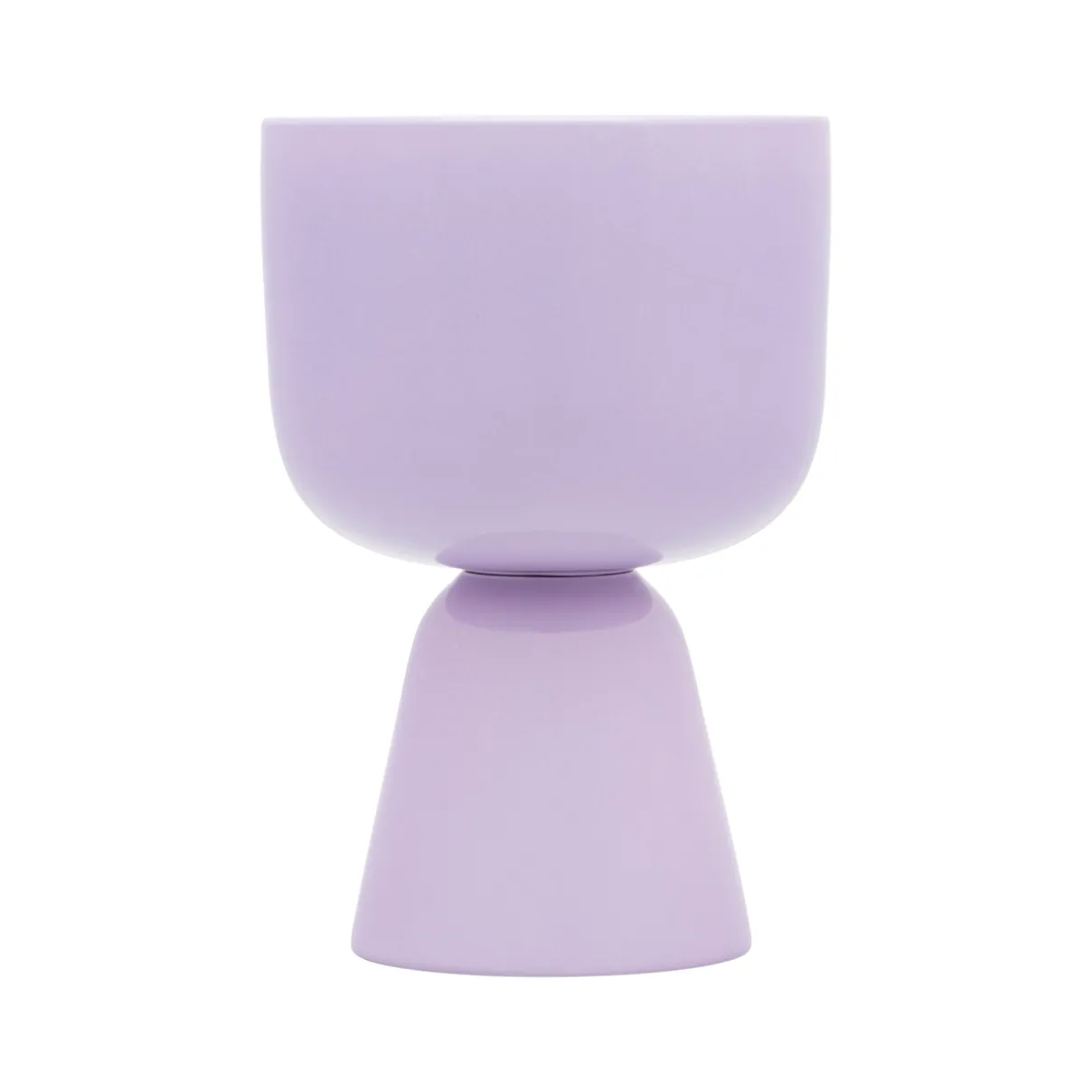 New IITTALA Kukkaruukku jalallinen S Vaalea lila