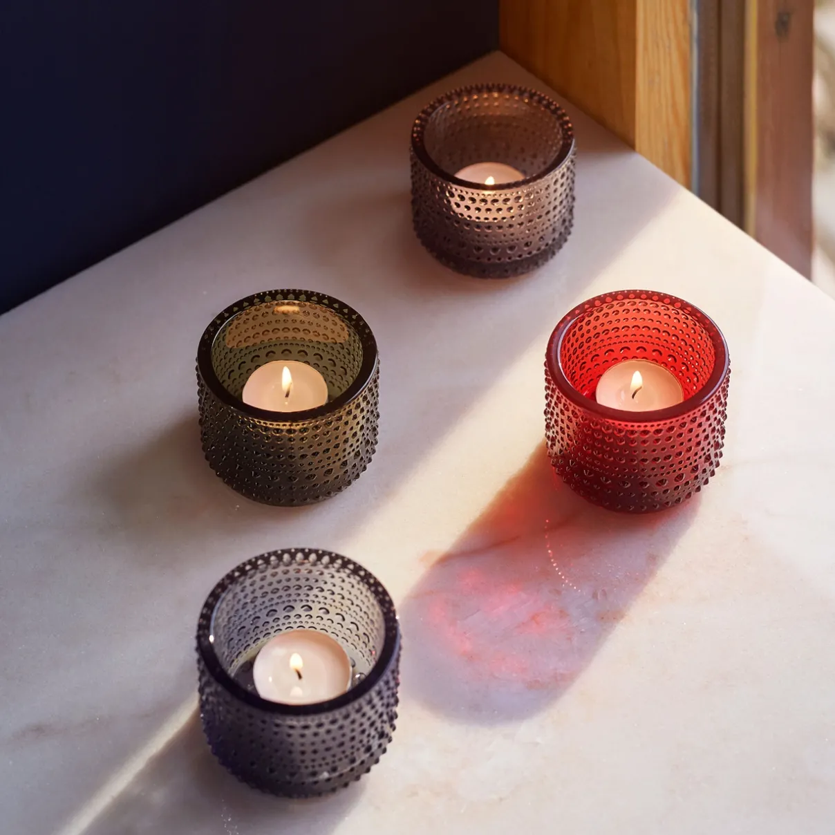 Sale IITTALA Kynttilälyhty 64mm Harmaa