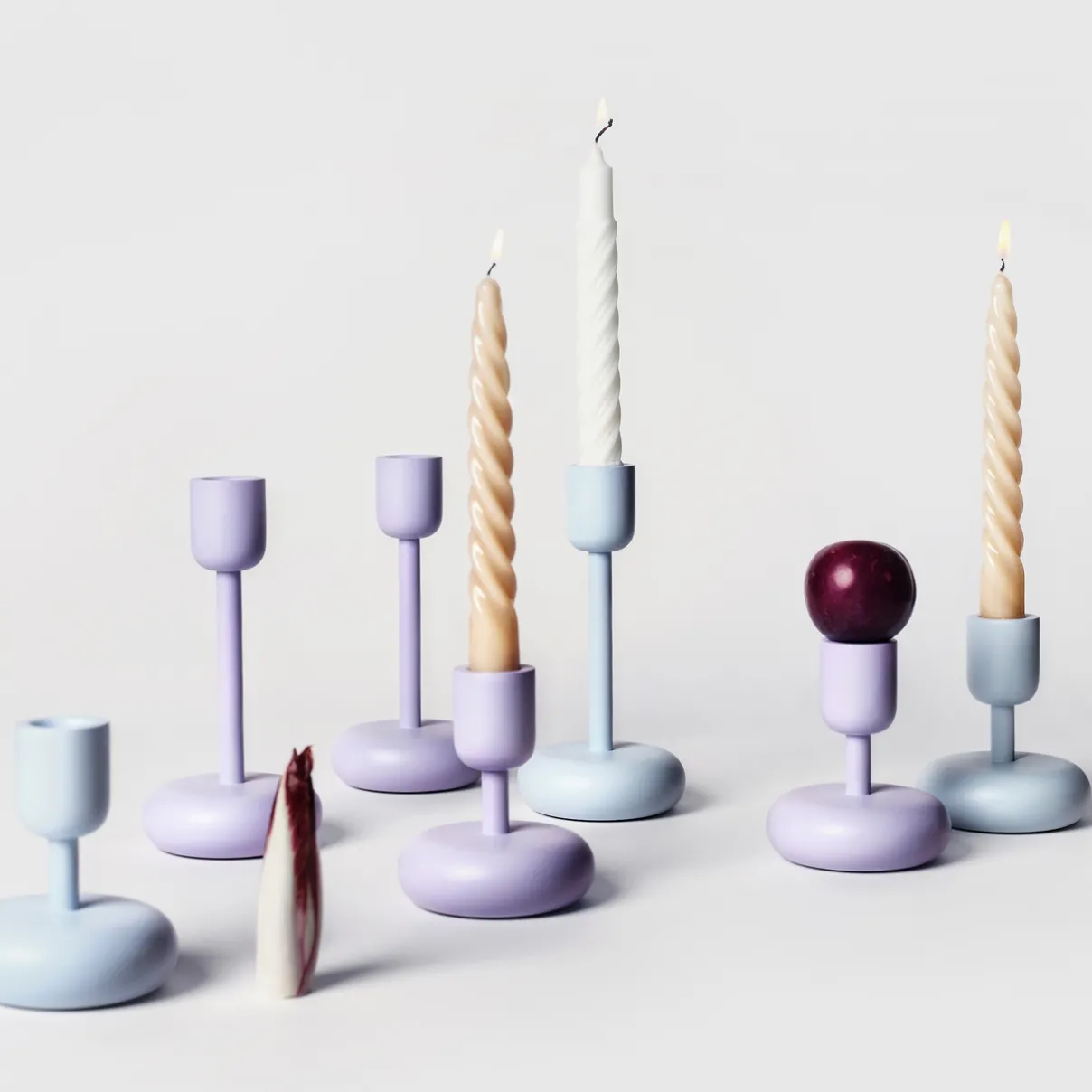 Best IITTALA Kynttilänjalka 183mm Vaalea lila