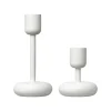 Best IITTALA Kynttilänjalka valkoinen 107+183mm 2-kpl
