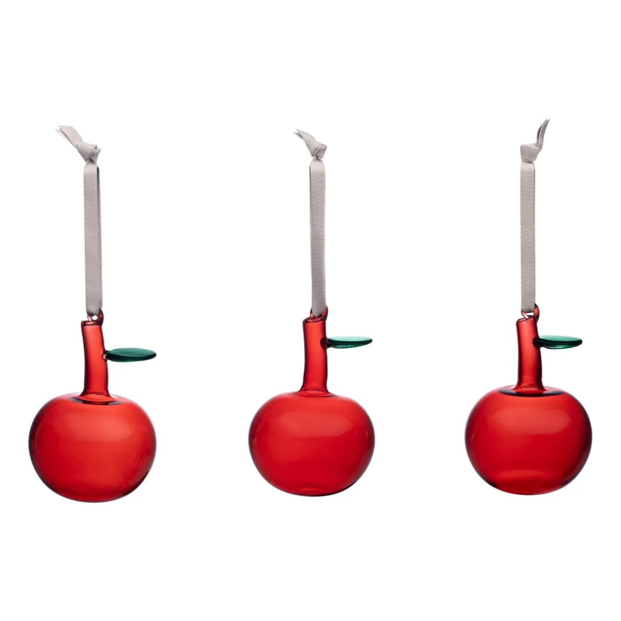 Hot IITTALA Lasiomena 3kpl Punainen