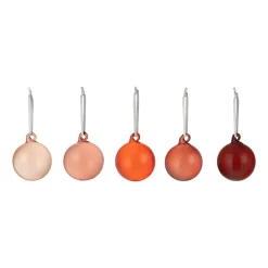 New IITTALA Lasipallo 40mm 5kpl Punainen