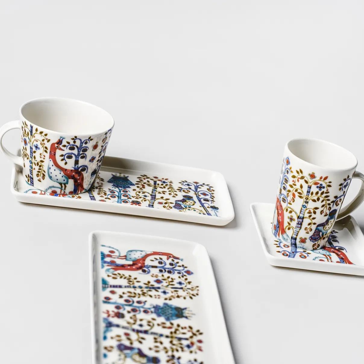 Outlet IITTALA Lautanen neliö 12x12cm valkoinen Monivärinen