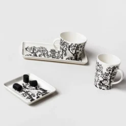 Clearance IITTALA Lautanen suorakaide 12x24cm Musta