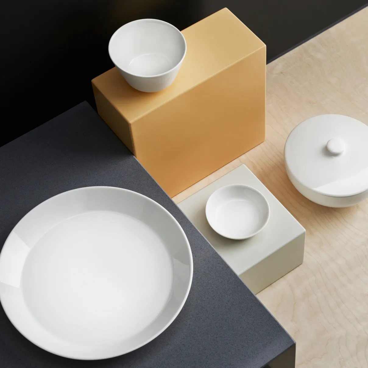 Sale IITTALA Lautanen syvä 9cm Valkoinen