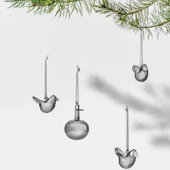 Outlet IITTALA Minilasilintu 3kpl Harmaa