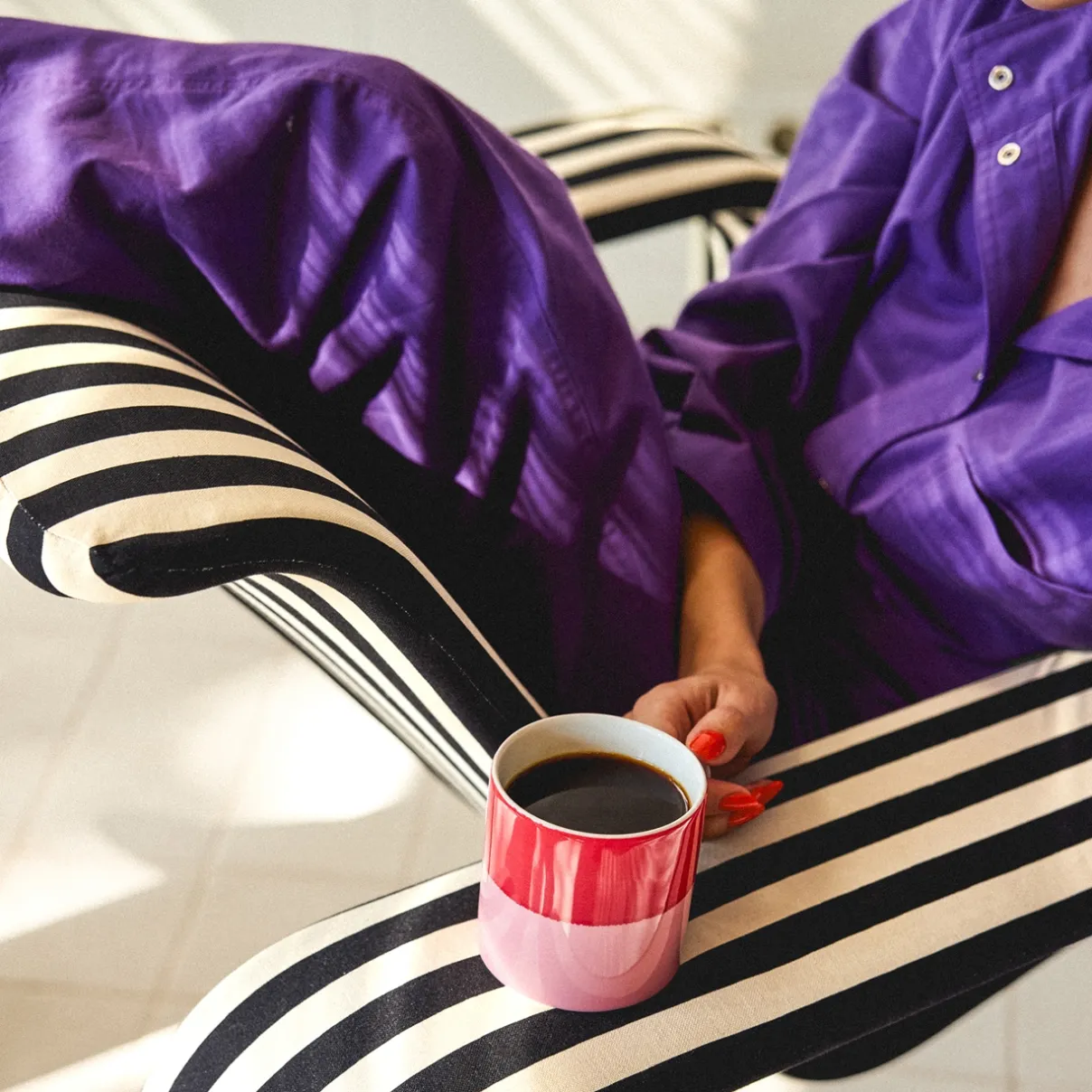 New IITTALA Muki 0,35L 2-väri pinkki-punainen Vaaleanpunainen