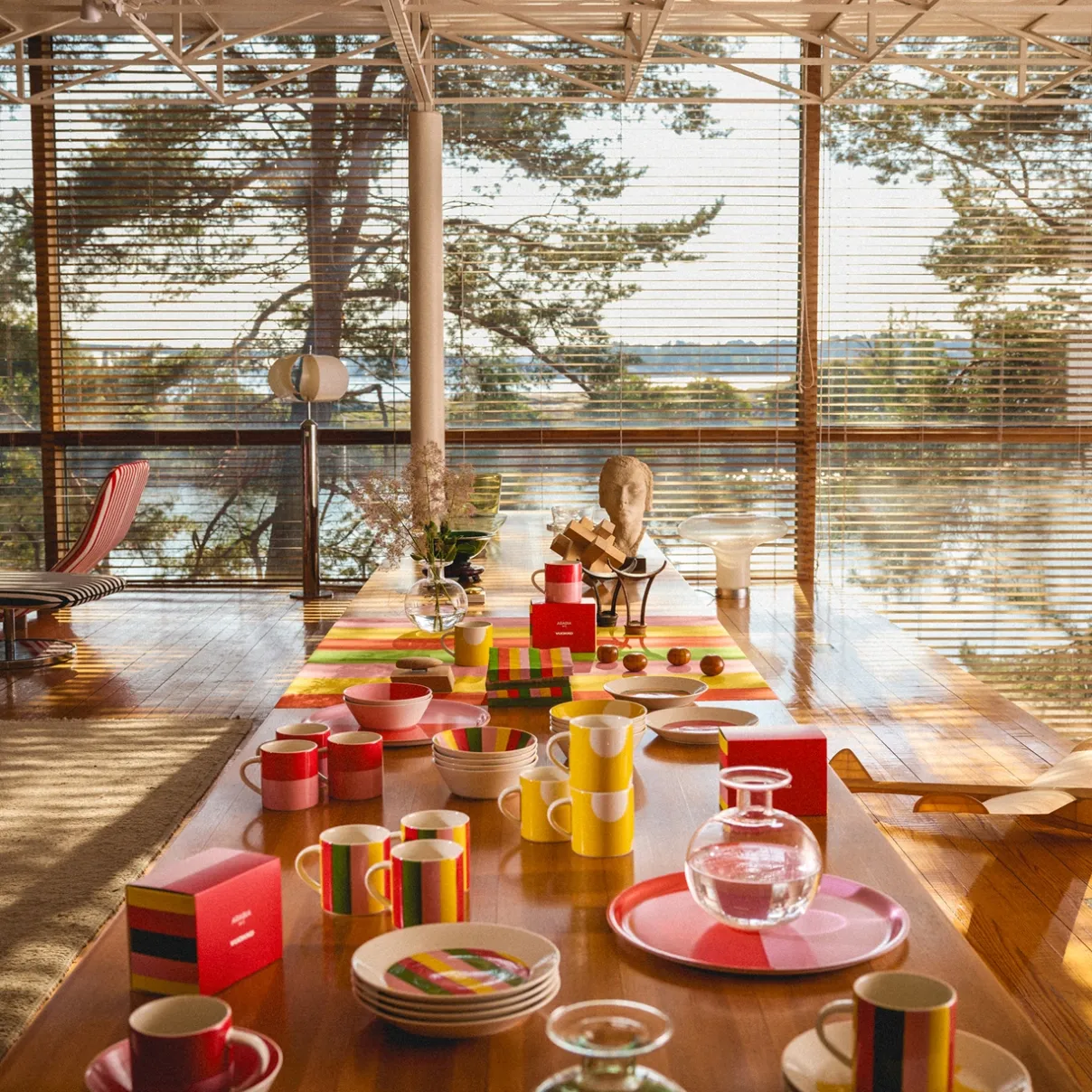 New IITTALA Muki 0,35L 2-väri pinkki-punainen Vaaleanpunainen