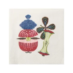 New IITTALA Paperiservetti 33x33cm Sato punainen