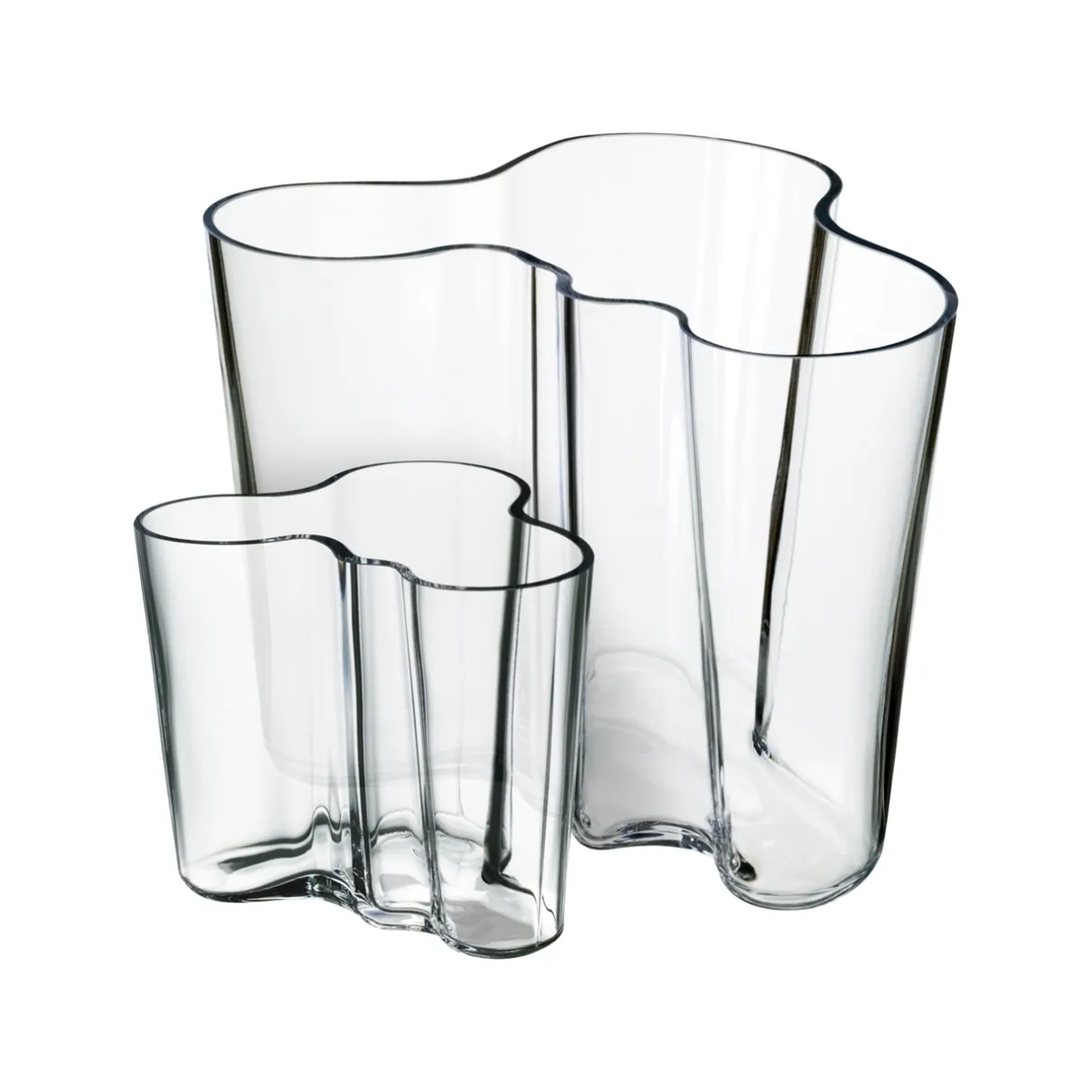 Discount IITTALA Setti maljakot 160+95mm Kirkas